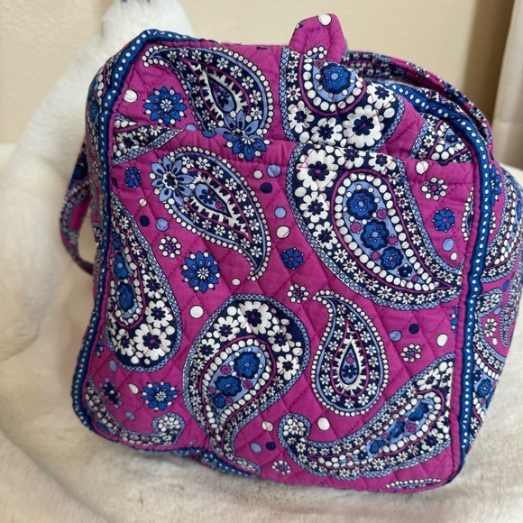 Vera Bradley Duffle Bag Boysenberry - Picture 2 of 9